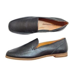 Lucky Brand Leather Slip-on Loafers